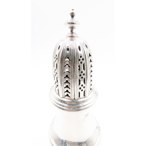 482 - Silver Pedestal Form Sugar Shaker 17cm High