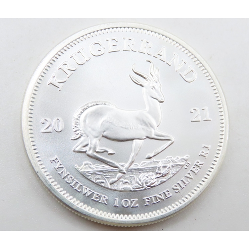 648 - Silver Krugerrand 1oz Pure Silver Coin