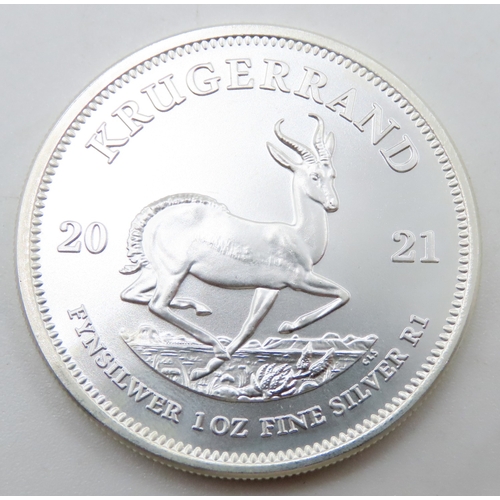 651 - Silver Krugerrand 1oz Pure Silver Coin