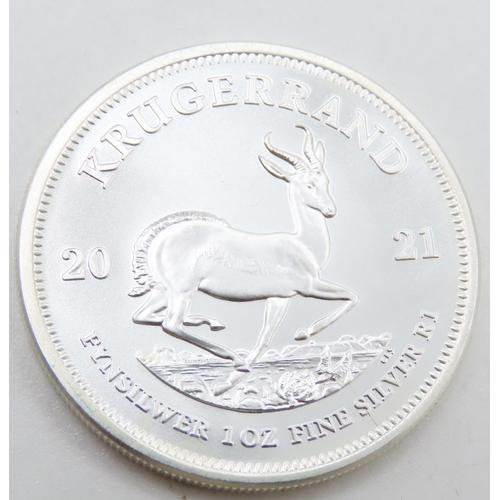 652 - Silver Krugerrand 1oz Pure Silver Coin