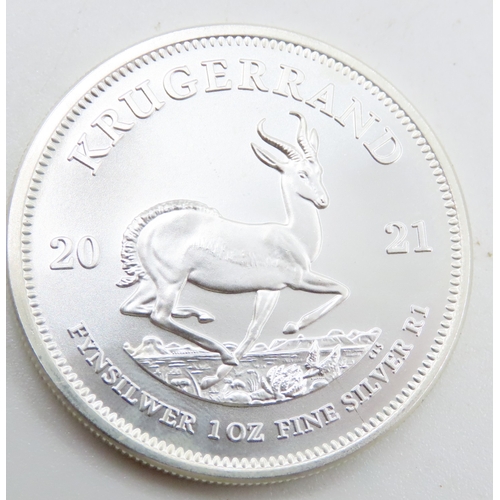 653 - Silver Krugerrand 1oz Pure Silver Coin