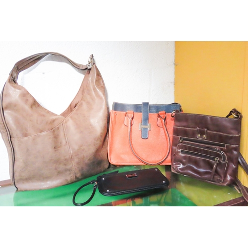 724 - Collection of Various Ladies Handbags Quantity as Photographed