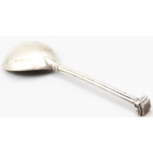 100 - Silver Seal Topped Spoon 13cm Long