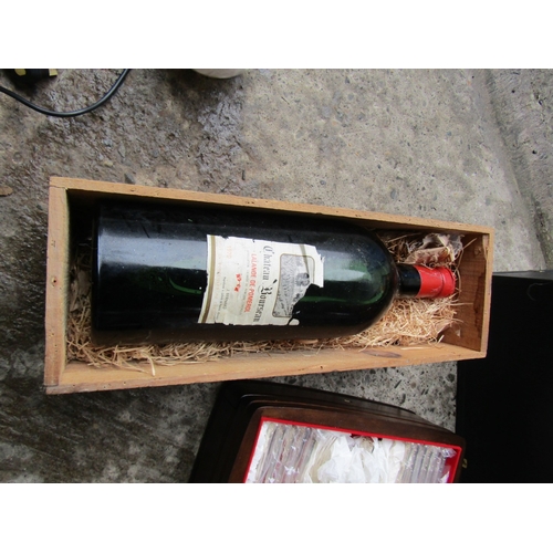 1016 - Chateau Bourdeau Pomerol Claret Jeroboam Bottle Unopened Dated 1970 Stored Well Contained Within Ori... 