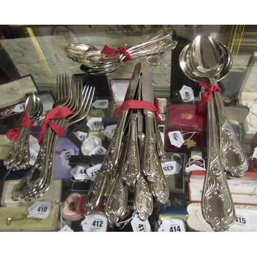 1103 - Collection of Various Kings Pattern Silver Plated Table Cutlery Quantity as Photographed