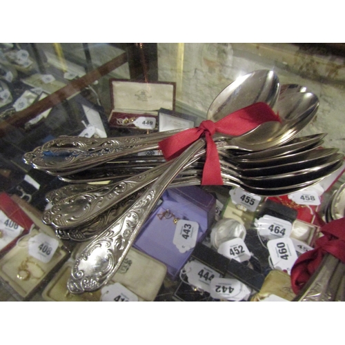 1103 - Collection of Various Kings Pattern Silver Plated Table Cutlery Quantity as Photographed