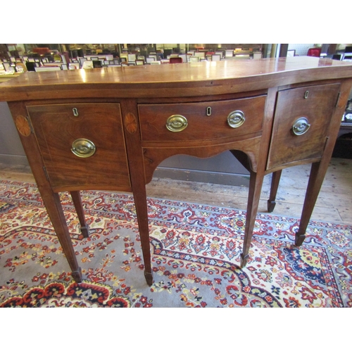 1145 - Antique Hepplewhite Serpentine Front Sideboard of Neat Form Approximately 4ft Wide x 40 Inches High