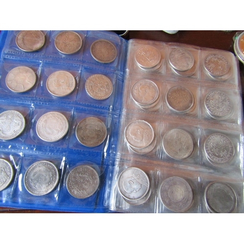 1207 - Collection of Various World Coins and Others Quantity as Photographed