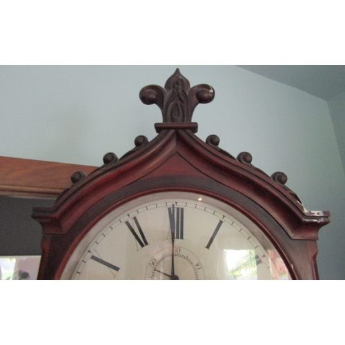 1243 - William IV Mahogany Cased Dublin Made Long Case Clock Original Condition with Weights Pendulum Roman... 