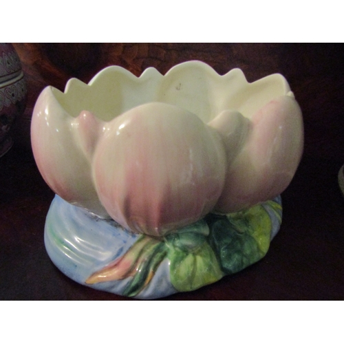 1315 - Clarice Cliff Tulip Form Bowl Approximately 9 Inches Diameter