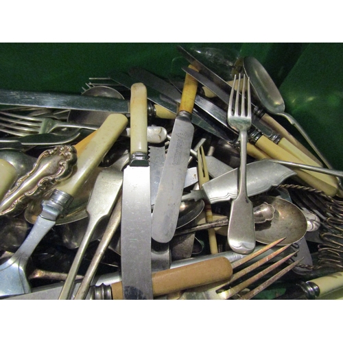 1352 - Collection of Various Silver Plated Flatware Quantity as Photographed