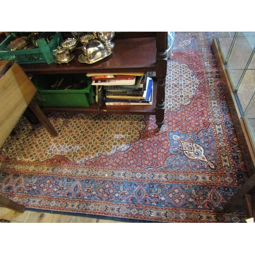 1356 - Persian Pure Wool Rug Approximately 12ft Long x 9ft Wide