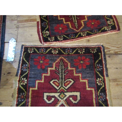 1357 - Persian Pure Wool Rug Approximately 3ft 6 Inches Long x 18 Inches Wide