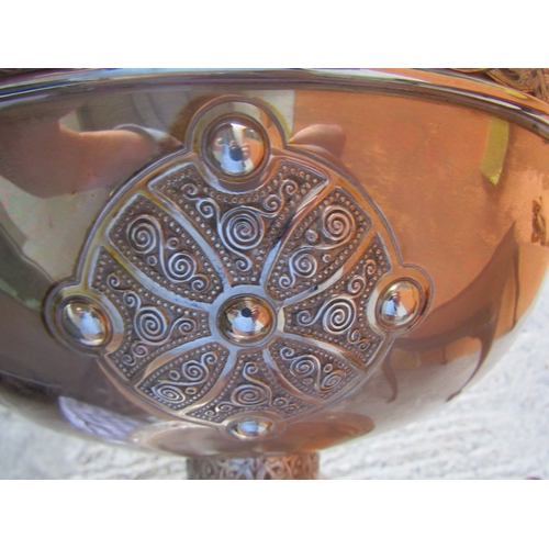 1393 - Irish Silver Ardagh Chalice Full Size Hallmarked Dublin 1909 by Weir and Sons Finely Detailed Throug... 