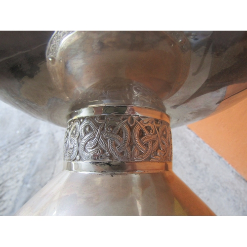 1393 - Irish Silver Ardagh Chalice Full Size Hallmarked Dublin 1909 by Weir and Sons Finely Detailed Throug... 