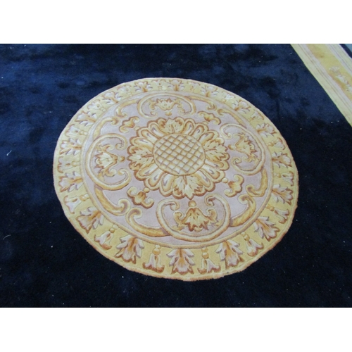 1490 - Pure Wool Rug Central Medallion Motif Decoration Approximately 14ft Long x 10ft Wide