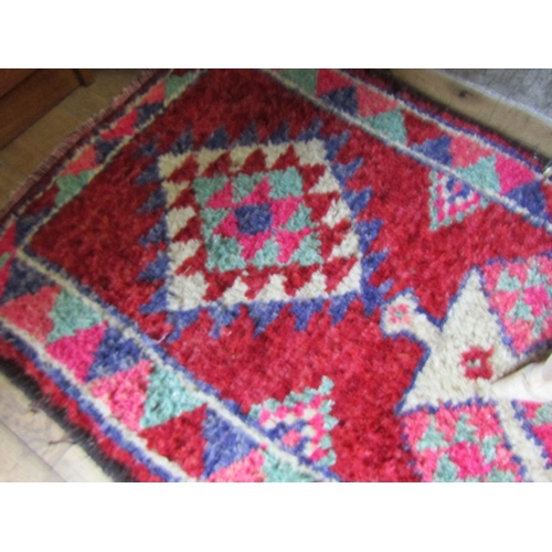 1496 - Turkish Pure Wool Runner Approximately 3ft Wide x 12ft Long