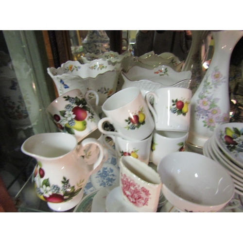 1607 - Shelf of Various Porcelain, etc. Quantity as Photographed