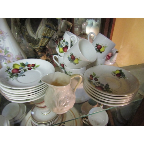 1607 - Shelf of Various Porcelain, etc. Quantity as Photographed