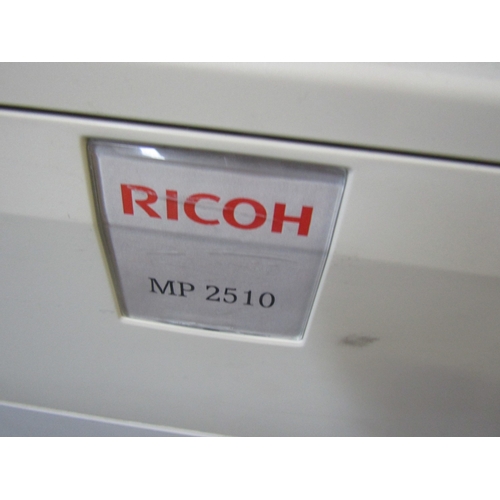 1633 - Ricoh Printer Model MP2510 with Ten Various Ink Cartridges as New Unused