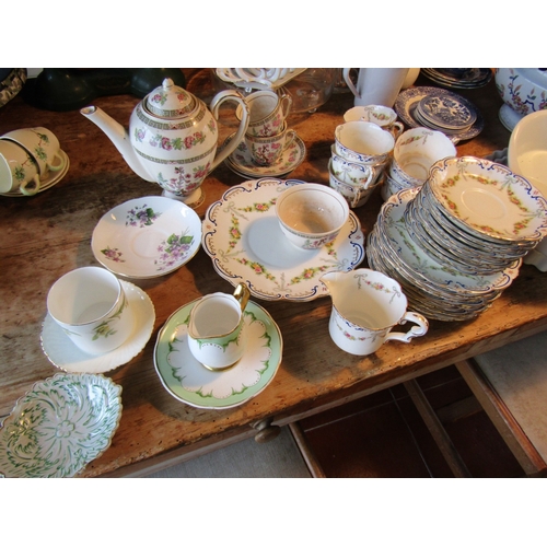 1670 - Collection of Various Antique Fine Porcelain, etc. Antique and Others Including Collingwoods of York... 