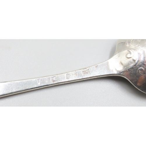 204 - Silver Serving Spoon 21cm Long