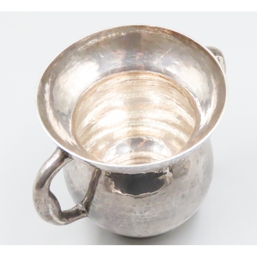 205 - Silver Abbots Cup 7cm High