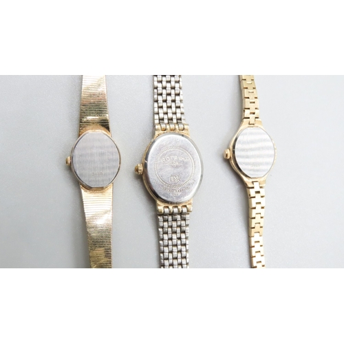 369 - Three Ladies Rotary Wristwatches