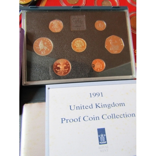 1209 - Collection of Various Coins Including Northern Ireland Collection 1970 and Others