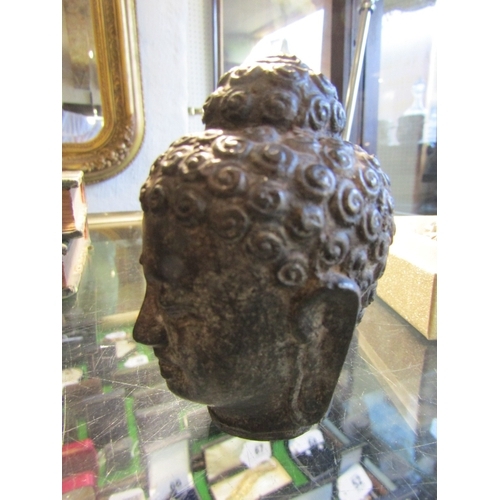 1250 - Eastern Bronze Bust of Buddha Approximately 8cm High