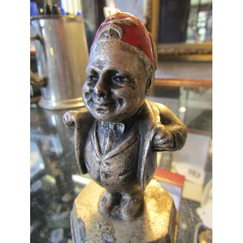 1335 - Masonic Figure Antique Humorous Gentleman with Fez Approximately 10cm High