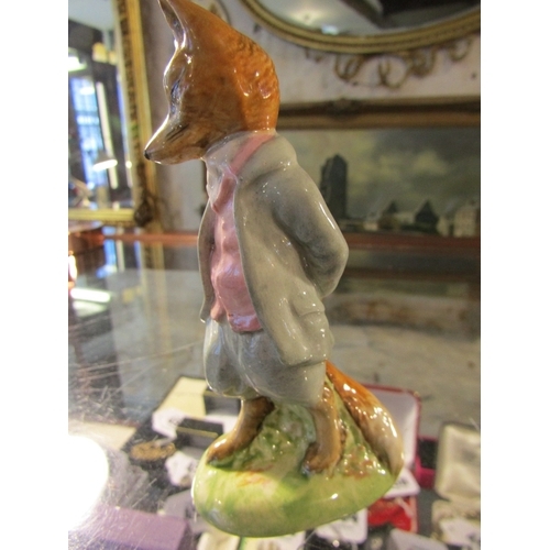 1345 - Beswick Figure of Fox Beatrix Potter Approximately 9cm High