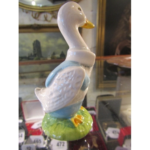 1347 - Beatrix Potter Mr Drake Puddle Duck by Beswick Approximately 9cm High