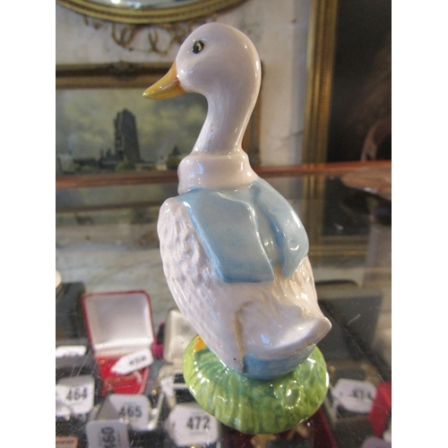 1347 - Beatrix Potter Mr Drake Puddle Duck by Beswick Approximately 9cm High