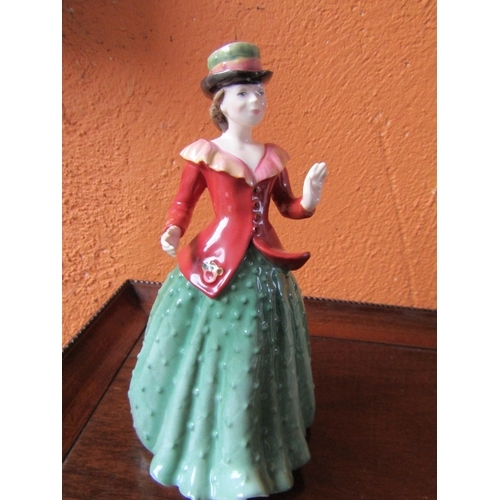 1395 - Royal Doulton Fine Porcelain Figure Titled Holly Approximately 10 Inches High