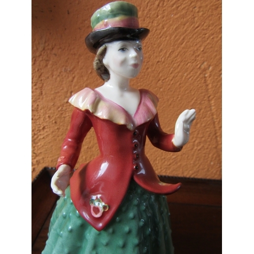 1395 - Royal Doulton Fine Porcelain Figure Titled Holly Approximately 10 Inches High