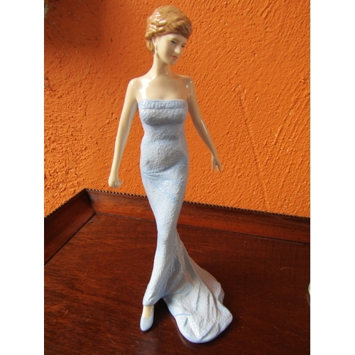 1398 - Royal Doulton Princess Diana Figure Approximately 10 Inches High