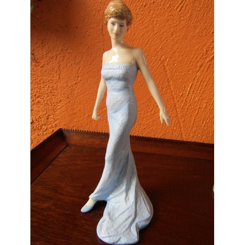 1398 - Royal Doulton Princess Diana Figure Approximately 10 Inches High