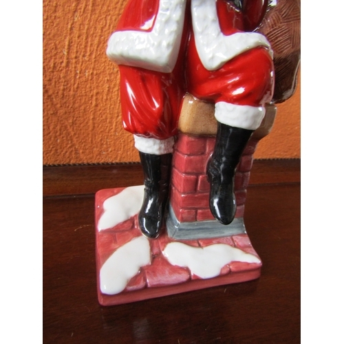 1402 - Royal Doulton Figure Santa Claus Approximately 9 Inches High