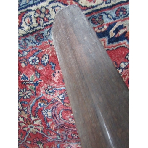 1421 - South Seas Tribal Fighting Stick Carved Decoration Approximately 47 Inches Long Antique