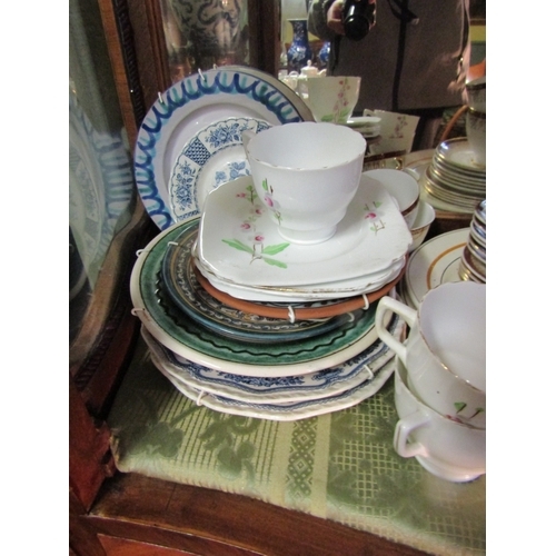 1608 - Shelf of Various Porcelain, etc. Quantity as Photographed