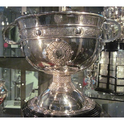 1393 - Irish Silver Ardagh Chalice Full Size Hallmarked Dublin 1909 by Weir and Sons Finely Detailed Throug... 