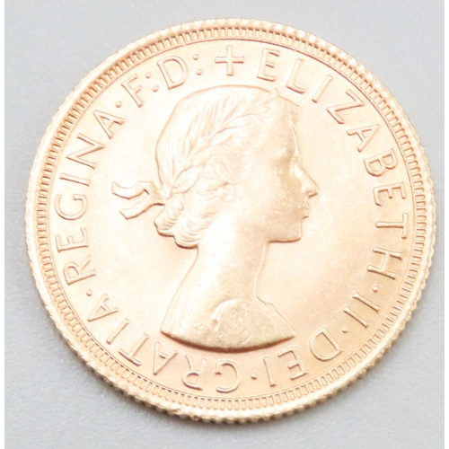 1098 - Full Gold Sovereign Queen Elizabeth II Dated 1967