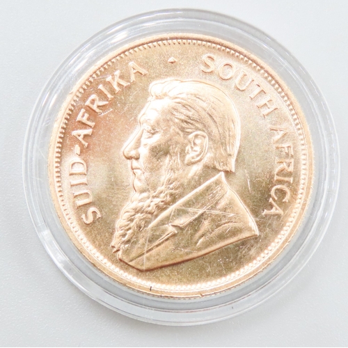 1139 - 1 OZ Fine 999.9 Gold Krugerrand Dated 1981 Encapsulated