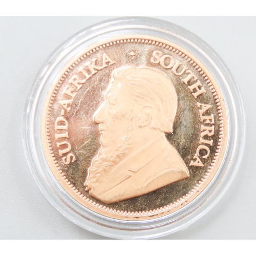 1140 - 1 OZ Fine 999.9 Gold Krugerrand Dated 2000 Encapsulated