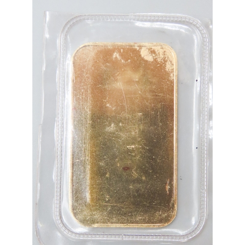 1154 - JM Assayers Refiners 1 OZ Fine 999.9 Gold Bar