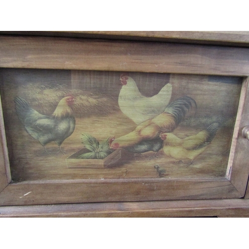 1584 - Kitchen Countertop Egg Cabinet with Single Door Fitted Interior to Hold Twelve Eggs Approximately 14... 