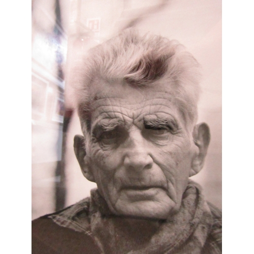 1601 - John Minihan Original Photograph Samuel Beckett Paris December 1985 Signed with Photographers Approx... 