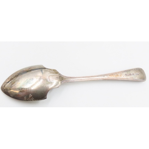 1604 - Silver Melon Spoon Contained Within Original Presentation Box