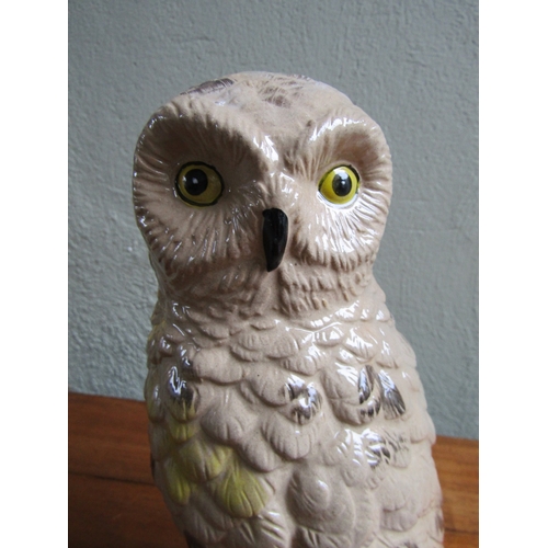 1691 - Porcelain Figure of Owl Approximately 12 Inches High x Royal Crown Signed Makers Marked to Base